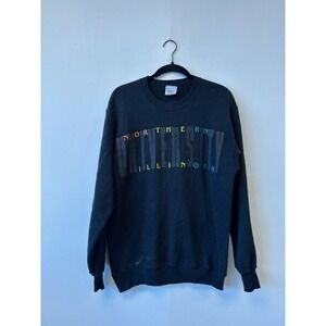 Vintage Northern Illinois University Sweatshirt Medium Collegiate Pacific 90s
